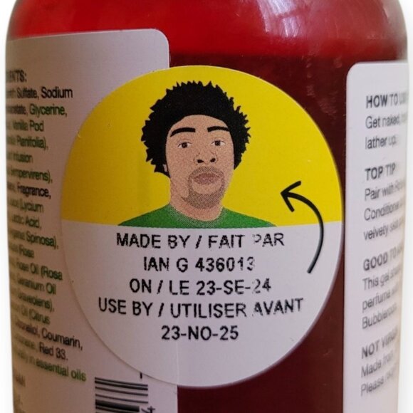 Lush Organic Rose Jam Shower Gel w/ Argan Oil 100ml [Expiration Nov 23 2025] NWT - Picture 4 of 5